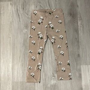 Kyte BABY Floral leggings 3T - NWOT